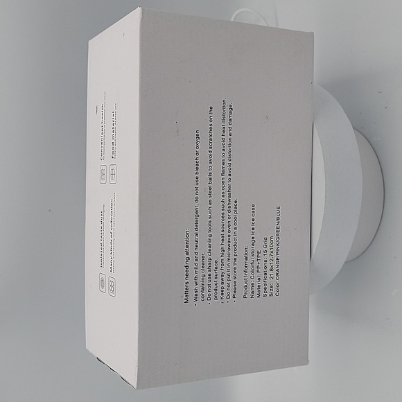 Ice cube tray, Ice cube mold and tray, New, Blue - Picture 4 of 6